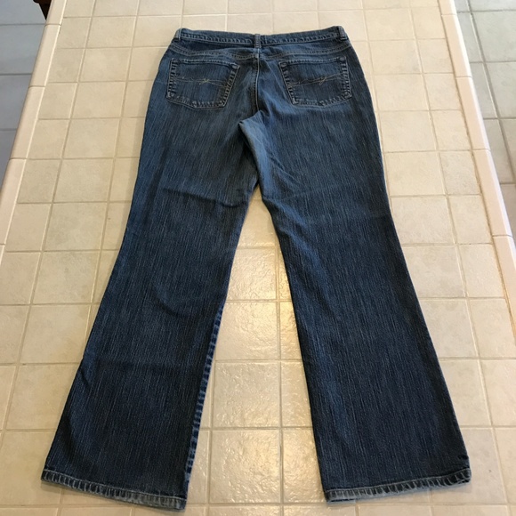 Battery Park Blue Boot Cut Denim Jeans 12 - Picture 3 of 8